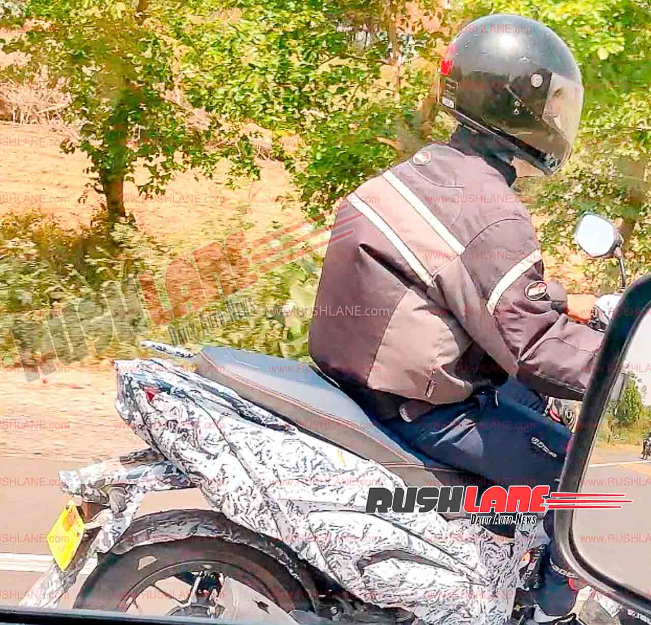 Hero Maxi Scooter Spotted Testing in India - To Rival Yamaha Aerox 155 - image