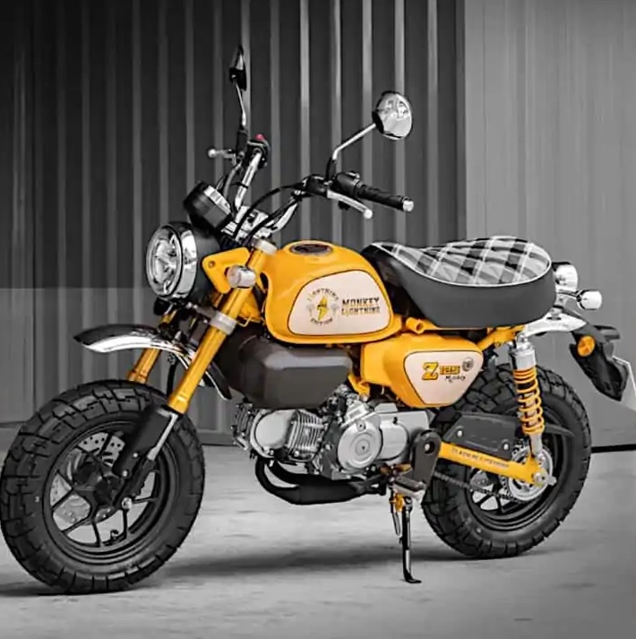 Honda Monkey 125 Lightning Edition Makes Official Debut - Details and Photos - front