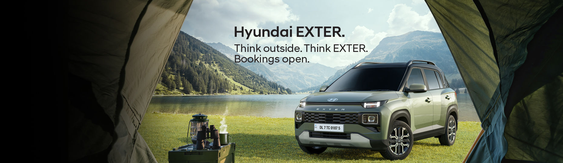 Hyundai Exter Micro SUV Bookings Open For Rs 11,000 in India  - front