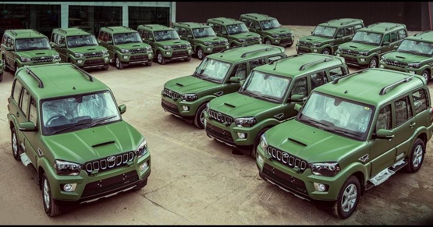 Indian Army Buys 1,850 Units of Mahindra Scorpio Classic SUV