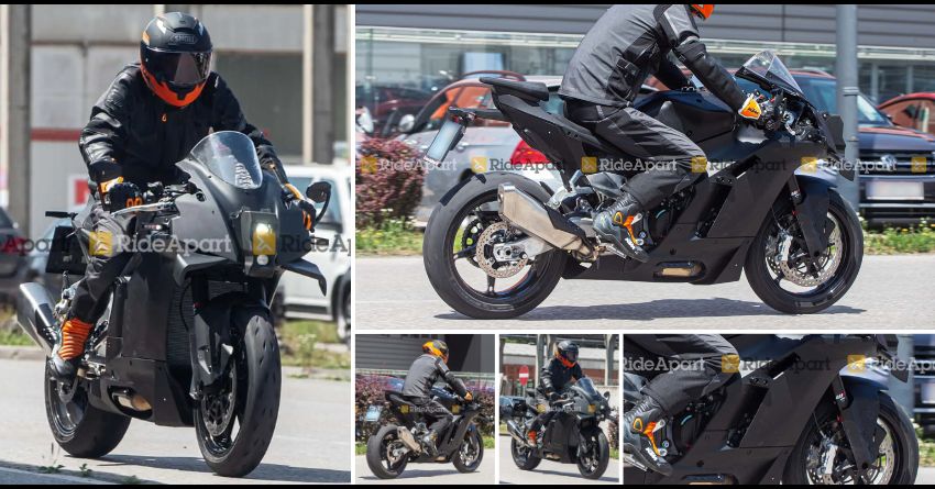 KTM RC 990 Sports Bike Spotted - The Faired Version of Duke 990