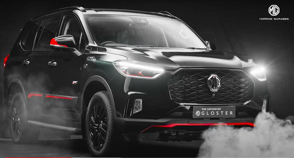 Watch Out Toyota Fortuner - MG Gloster Blackstorm Is Here! - top