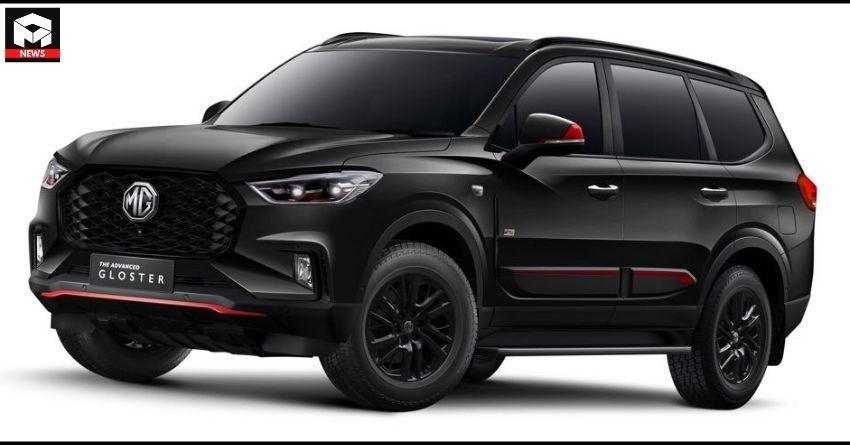 Watch Out Toyota Fortuner - MG Gloster Blackstorm Is Here!