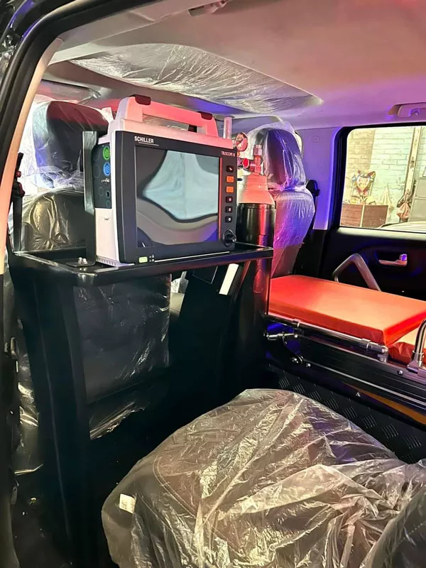 Mahindra Scorpio-N SUV Modified Into Ambulance - Details & Photos - left