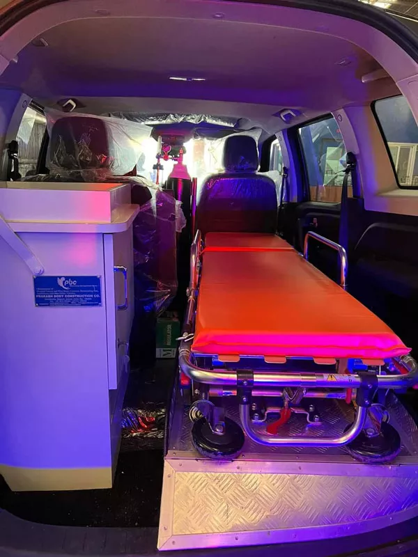 Mahindra Scorpio-N SUV Modified Into Ambulance - Details & Photos - side