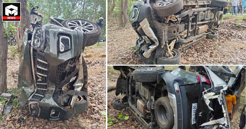 Mahindra Scorpio-N Met With Major Accident - Airbags Failed To Deploy!