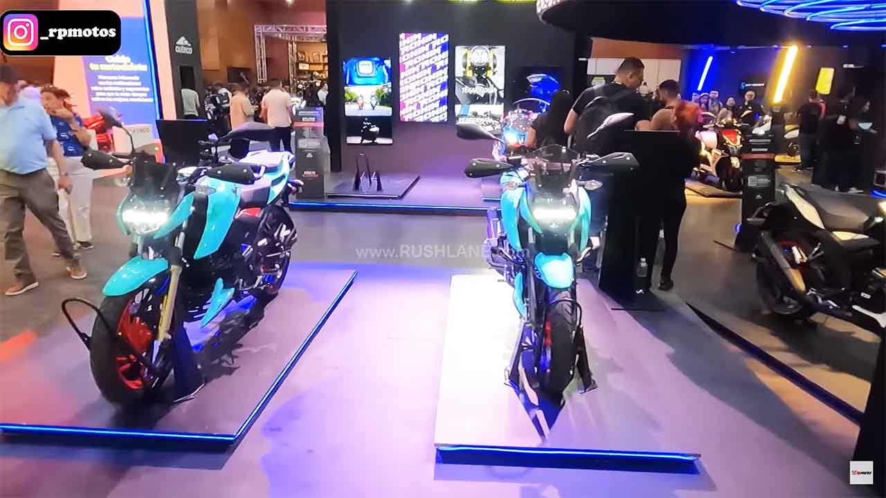 Miami Blue TVS Apache, Raider, and Ntorq Makes Official Debut - right
