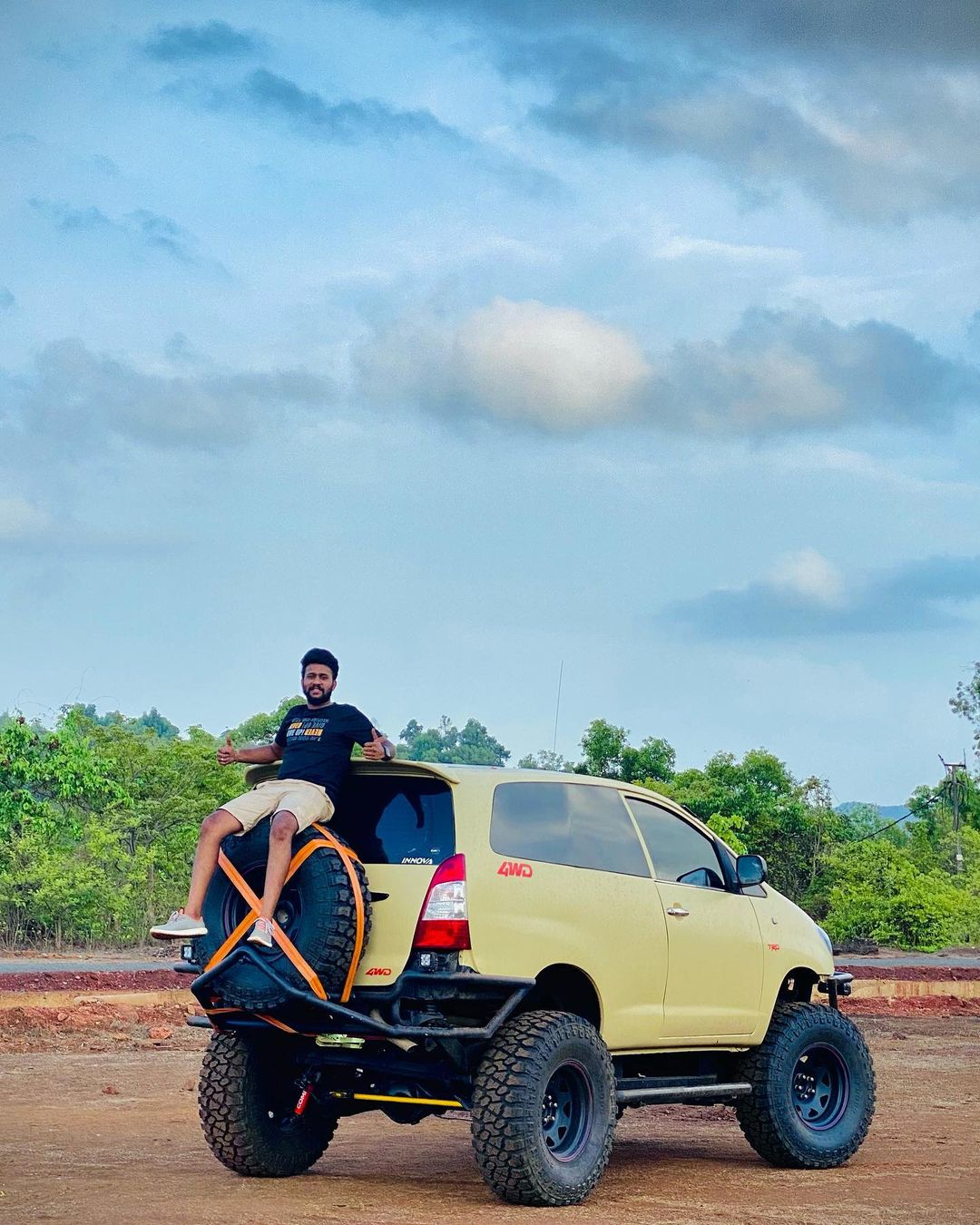 Meet One-Of-A-Kind Toyota Innova MONSTER - All You Need To Know - background