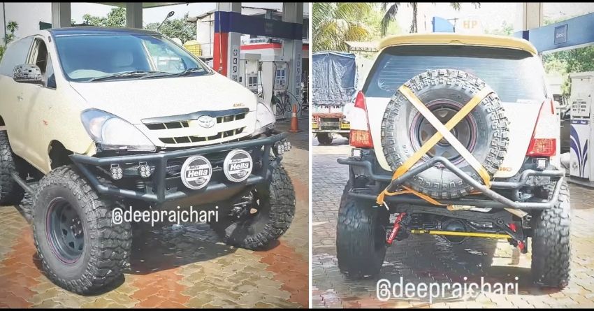 Meet One-Of-A-Kind Toyota Innova MONSTER - All You Need To Know