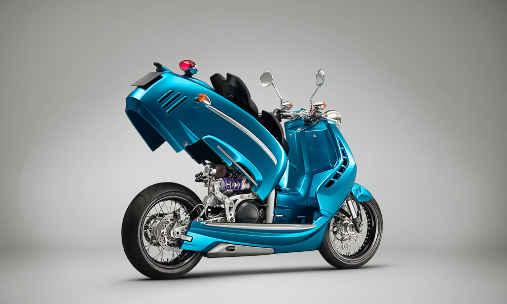 PiperMoto Super Scooter Revealed - KTM Duke 690 Engine | 193 kmph Top Speed - pic