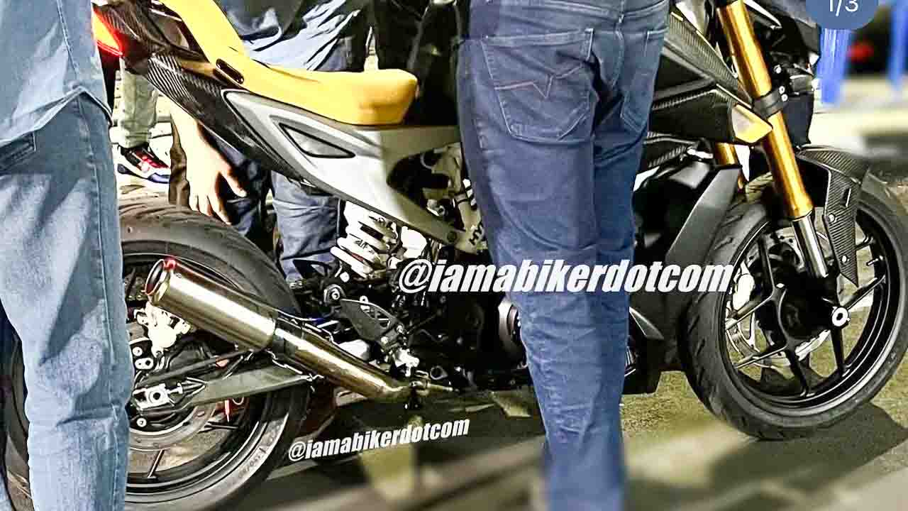 TVS Apache RTR 310 Spotted Undisguised For The First Time - view
