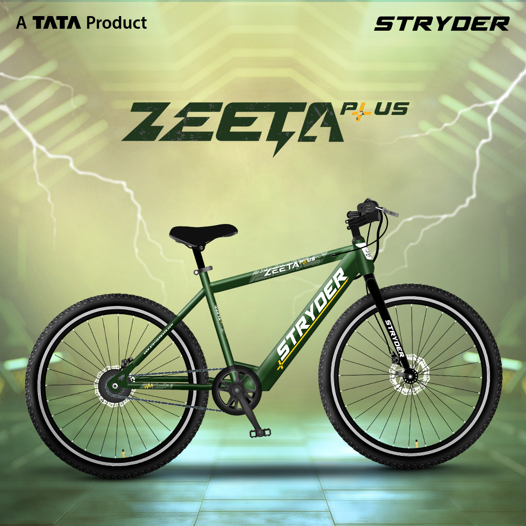 Tata's Stryder Zeeta+ E-Bike Launched in India at Rs 32,995 - photo