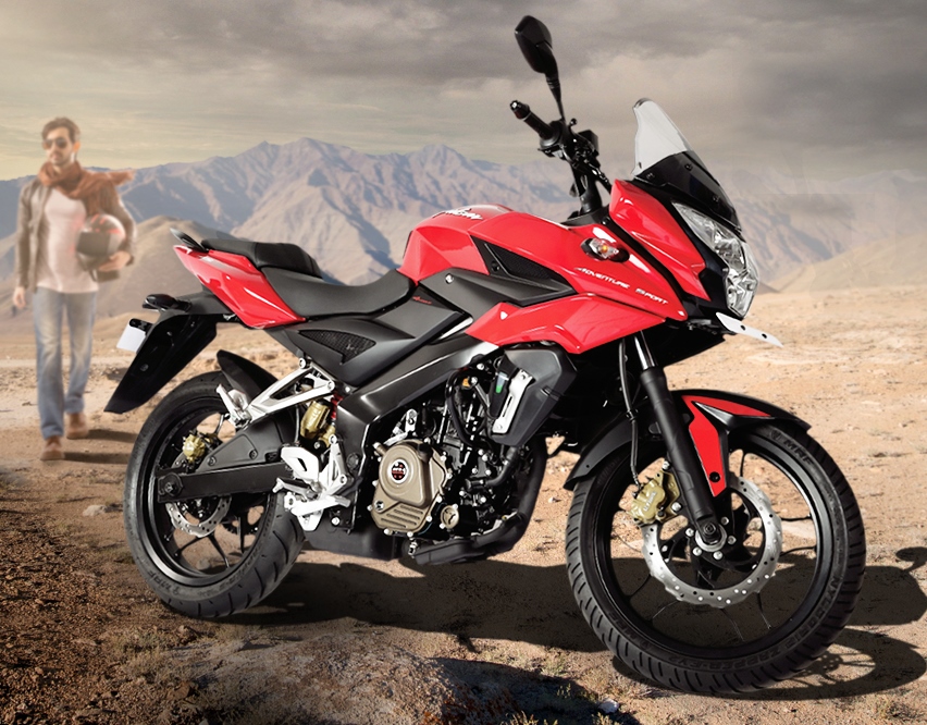 Bajaj Pulsar AS200 Front 3-Quarter