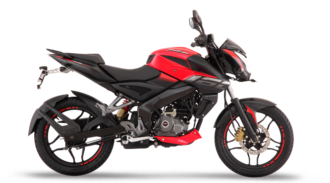 pulsar ns160 red colour price