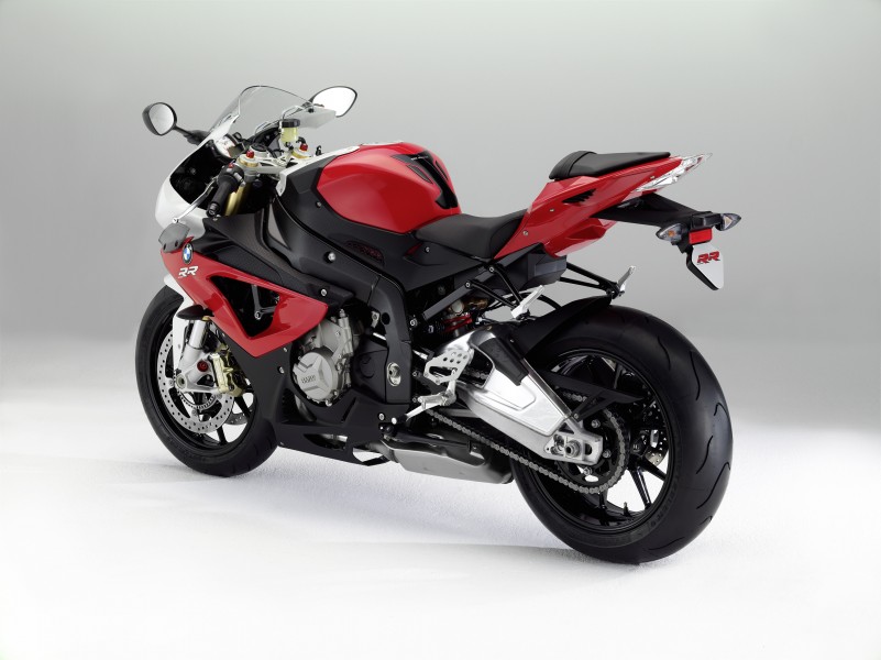 S1000rr 3 Quarter Rear Red