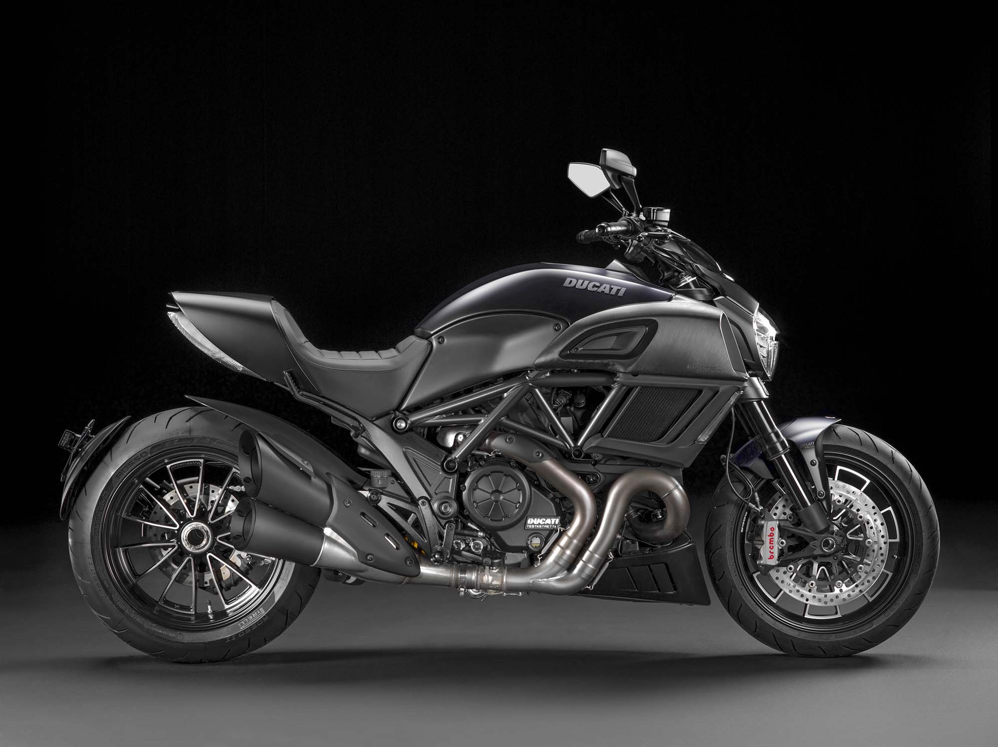 2014 Ducati Diavel Side View 'Black'