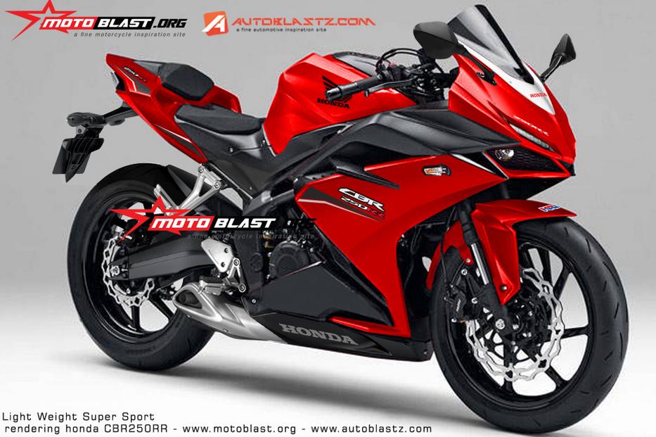 2016 New Honda CBR250RR (Rendeing)