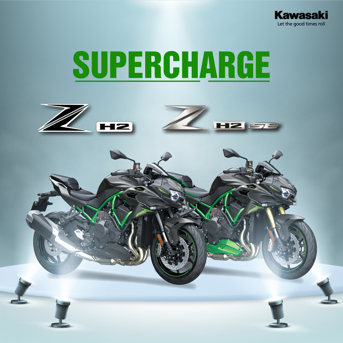 2023 Kawasaki Z H2 Supercharged Motorcycles Launched in India ...