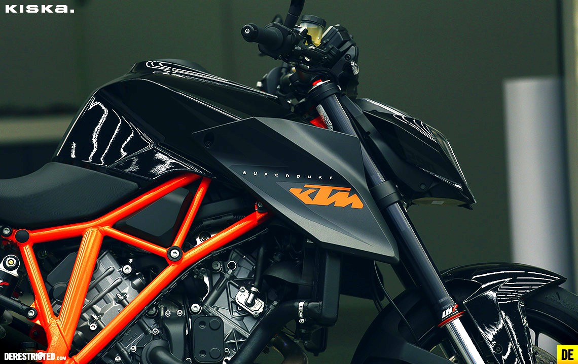 Black Ktm 1290 Super Duke R By Kiska Courtesy Autoevolution