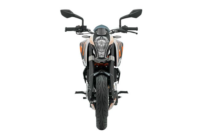 KTM 390 Duke Front View