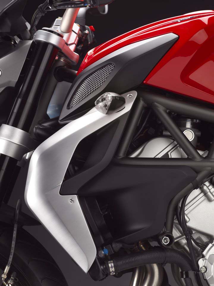 MV Agusta Brutale 675 Close-up Shot