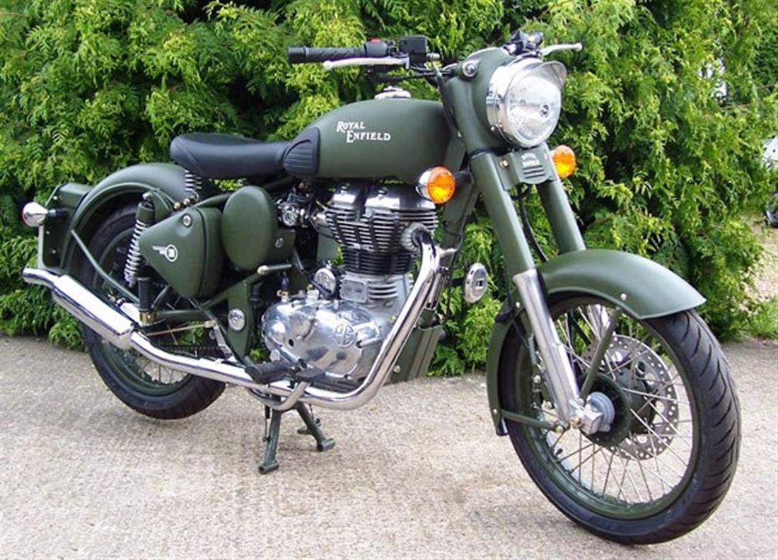 Индийский мотоцикл Royal Enfield 350 Bullet