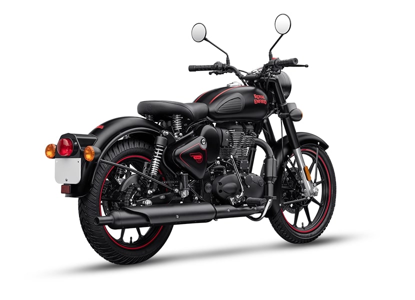 New Royal Enfield Classic 350 Stealth Black