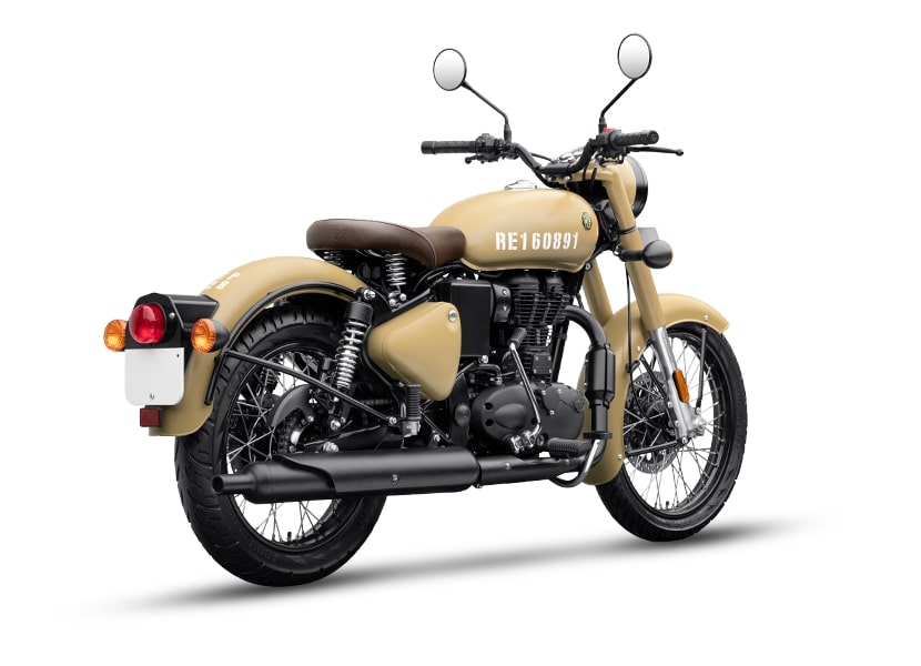 royal enfield classic 350 stormrider sand on road price