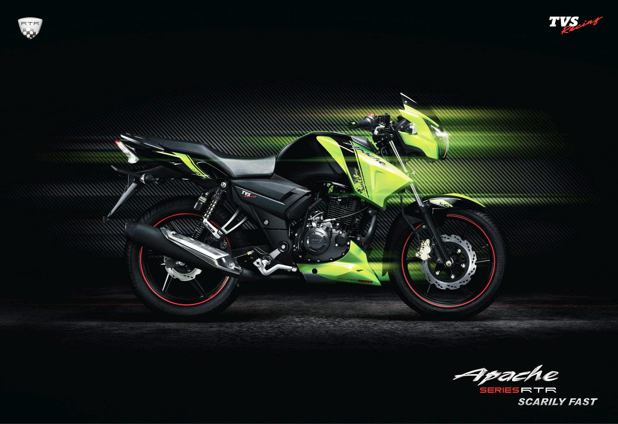 12 Tvs Apache Rtr 160 Hyper Edge Specs Images And Pricing