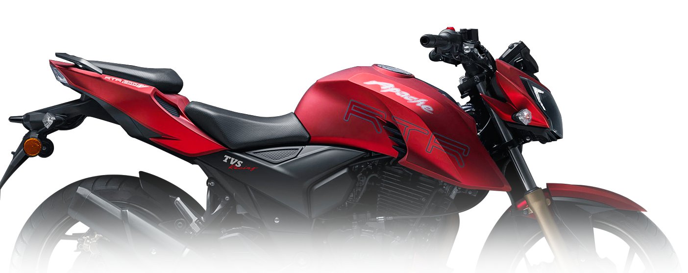 TVS Apache RTR 200 Side View