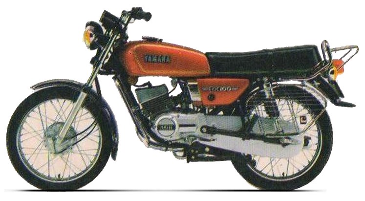 Yamaha RX 100 'Red'