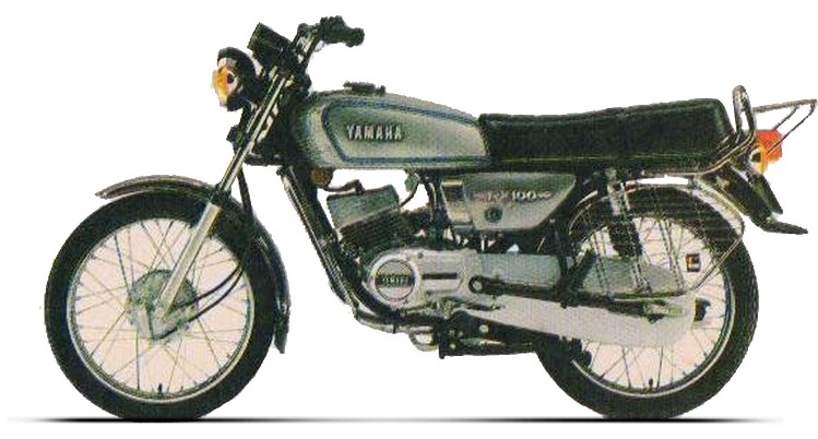 Yamaha RX 100 'Silver'