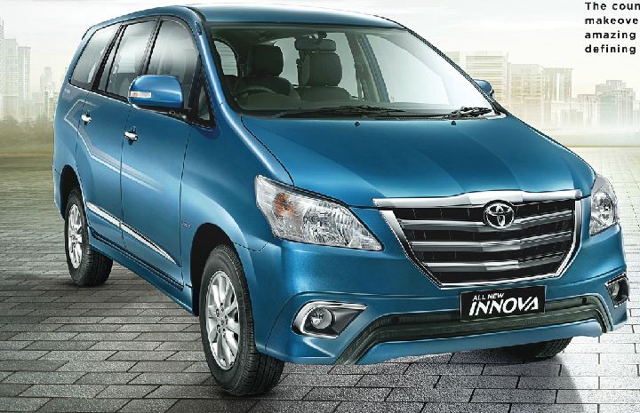 2014 Toyota Innova 3-Quarter Front 'Blue Metallic'