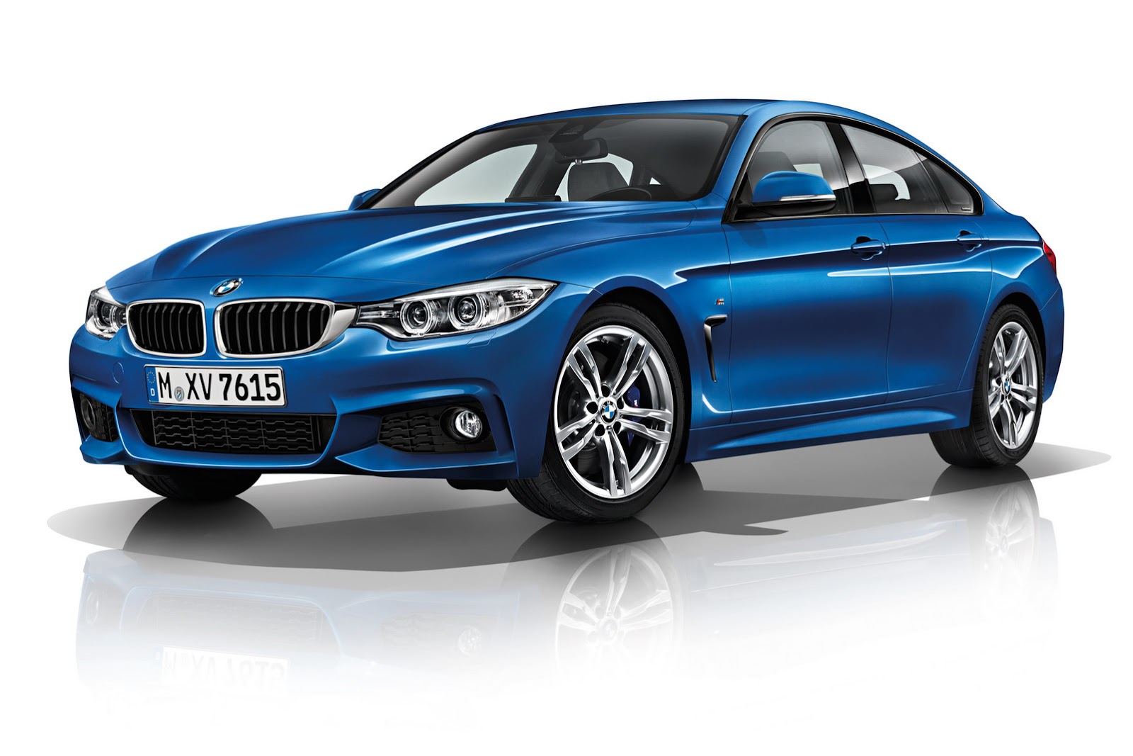 bmw 4 series gran coupe dark blue