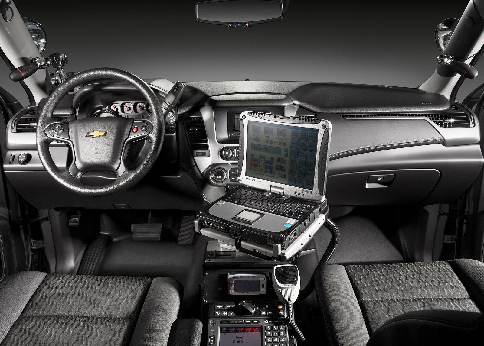 Interior of Chevrolet Tahoe PPV