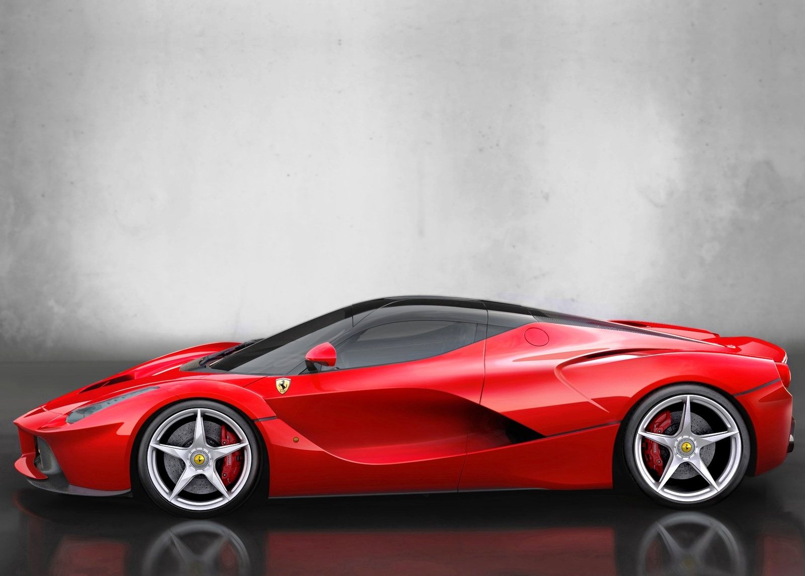 Ferrari LaFerrari Side View