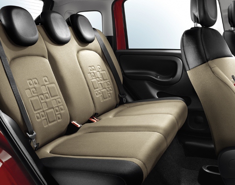 Fiat Panda Rear Seats