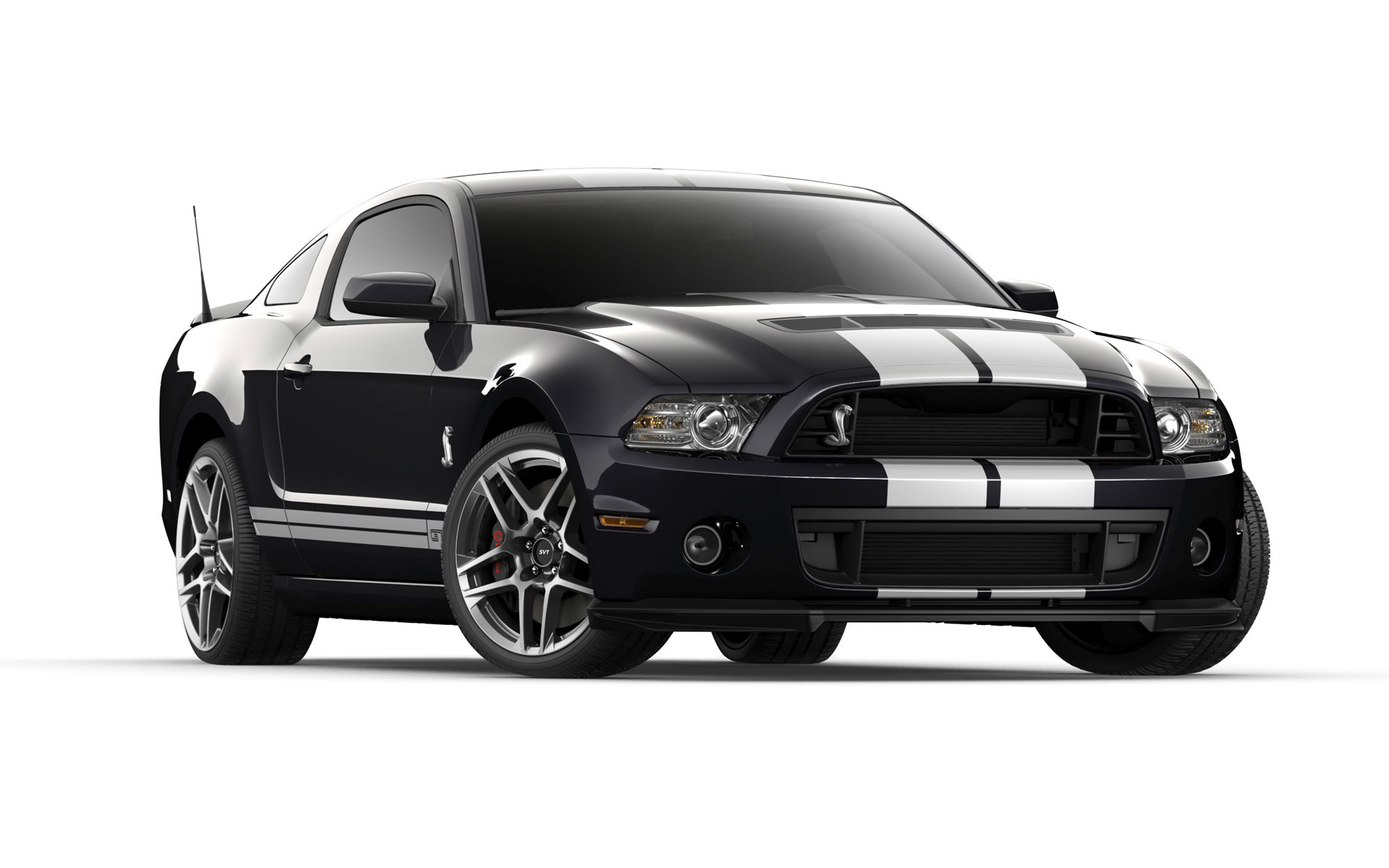 Shelby gt500 Black 2013 Ford