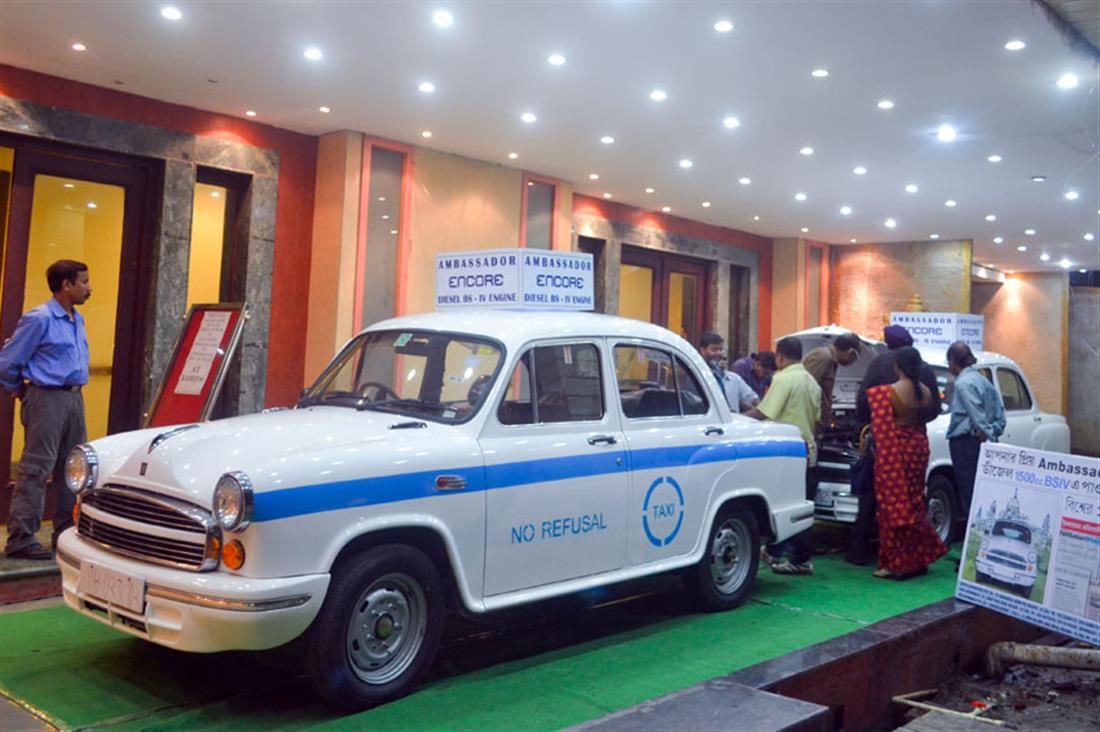 Hindustan Ambassador полиция Индии