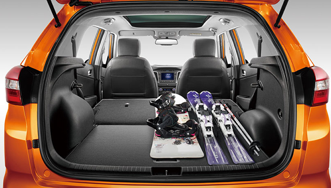 Hyundai ix25 Boot Space