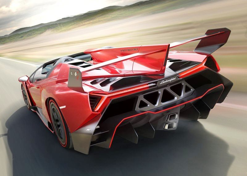 Official Image of Lamborghini Veneno Roadster