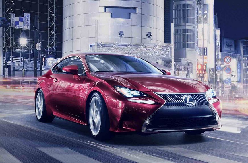 Official Image of Lexus RC Coupe