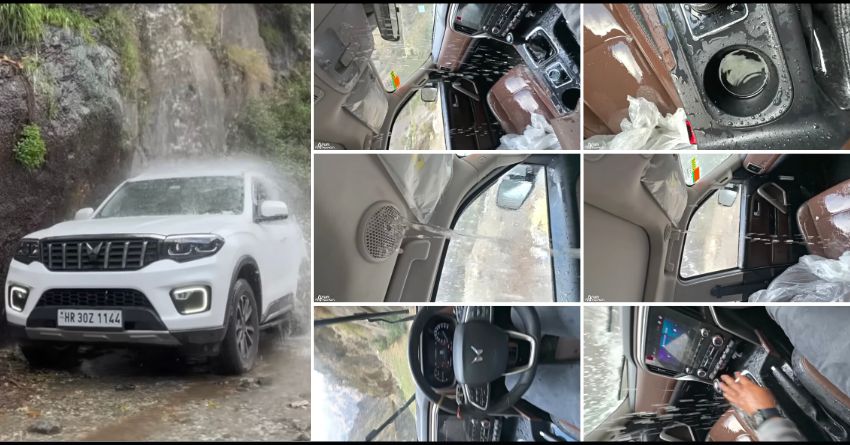 Mahindra Scorpio N Sunroof Leakage Problem Surfaces Online Report