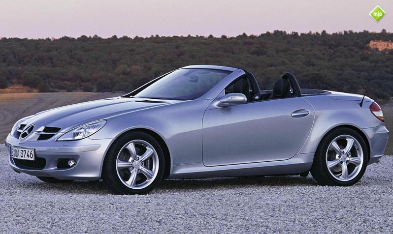 Mercedes SLK 3-Quarter Front