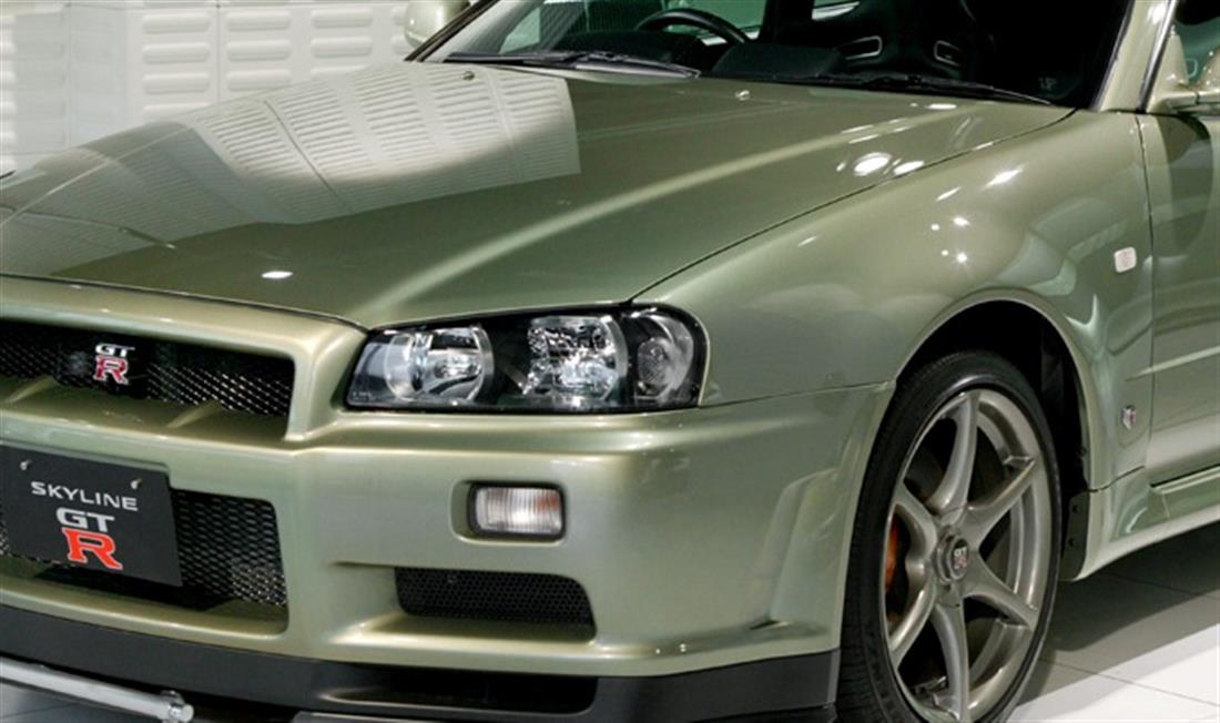 Nissan Skyline r34 Р·РµР»РµРЅС‹Р№