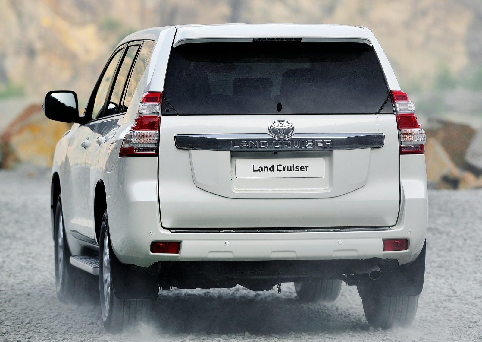 2014 Toyota Land Cruiser Prado Rear View