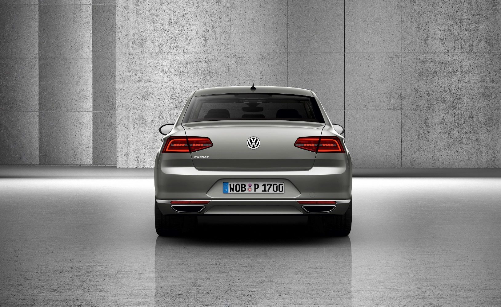 2015 Volkswagen Passat Rear View