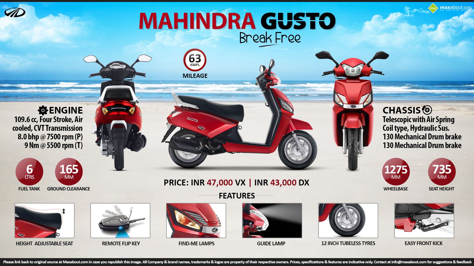 mahindra gusto olx