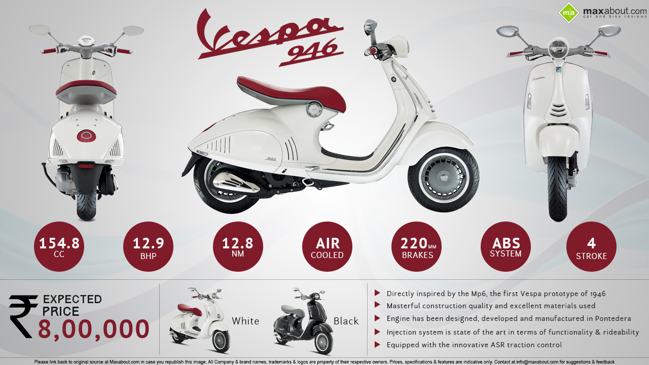 Vespa 946 Bellissima