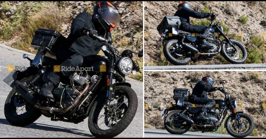 Royal Enfield Scrambler 650 Spotted Testing - Live Photos & Details ...